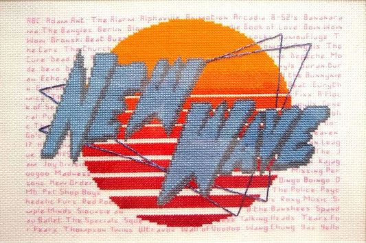 New Wave cross stitch pattern