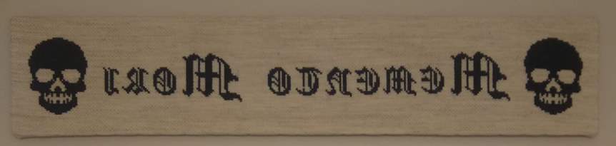 Memento Mori cross stitch pattern