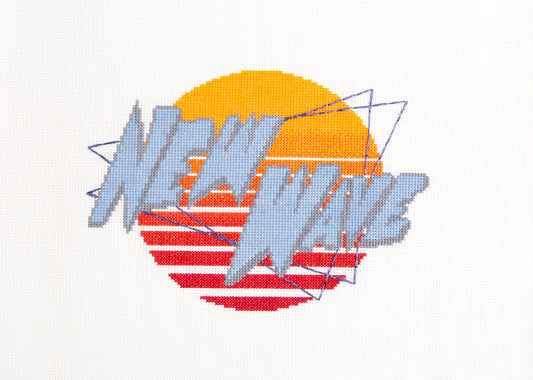 New Wave cross stitch pattern