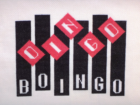 Oingo Boingo cross stitch pattern