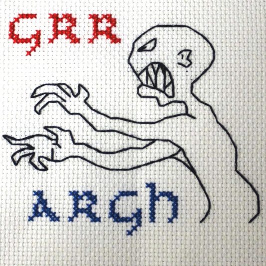 Mutant Enemy (Grr...Argh) cross stitch pattern