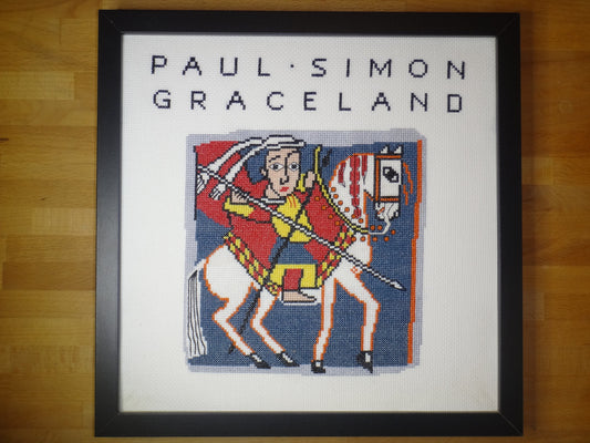 Paul Simon - Graceland cross stitch pattern