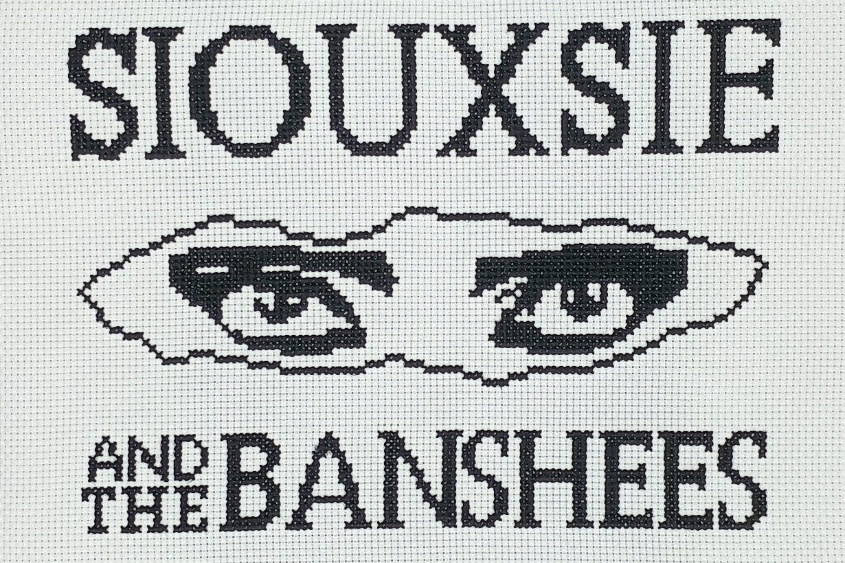 Siouxsie - Eyes cross stitch pattern