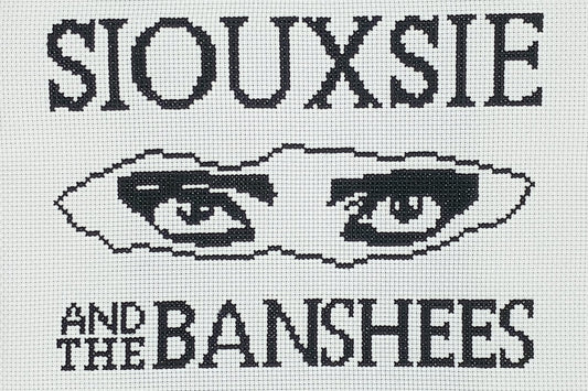 Siouxsie - Eyes cross stitch pattern