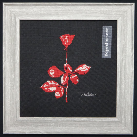 Depeche Mode - Violator cross stitch pattern