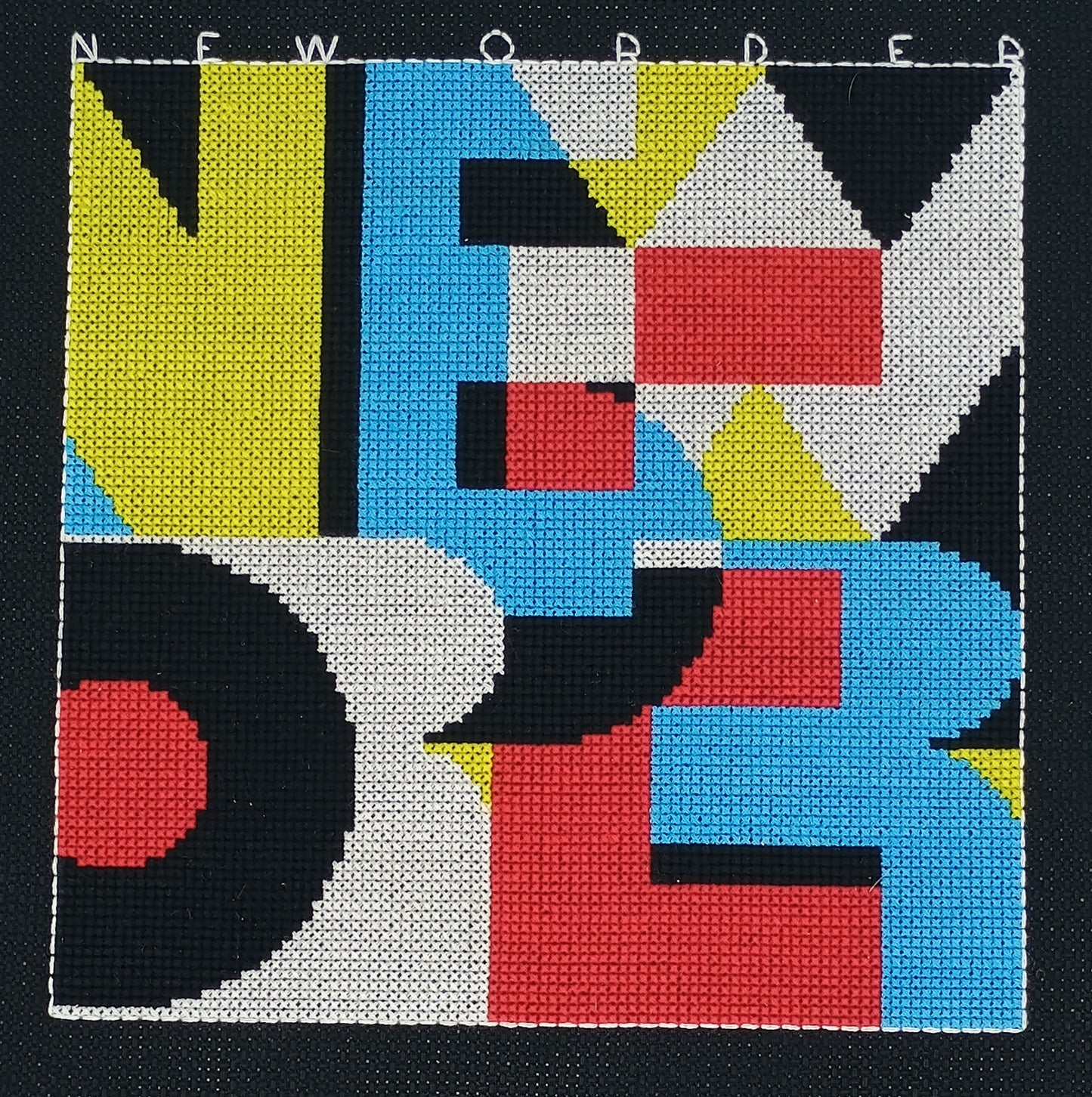 New Order cross stitch pattern