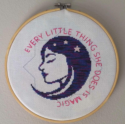 Magic cross stitch pattern