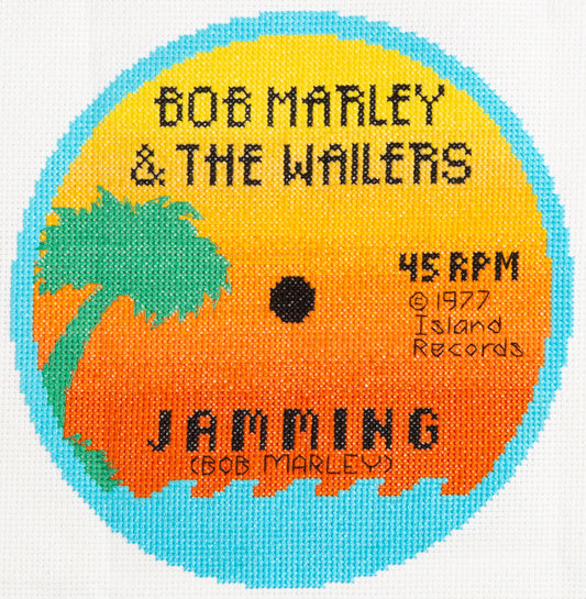 Bob Marley - Jamming cross stitch pattern