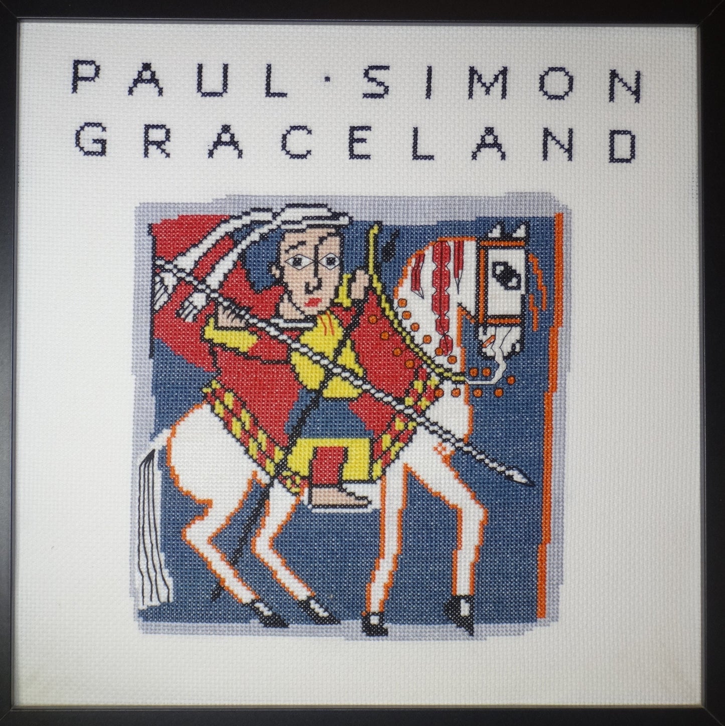 Paul Simon - Graceland cross stitch pattern
